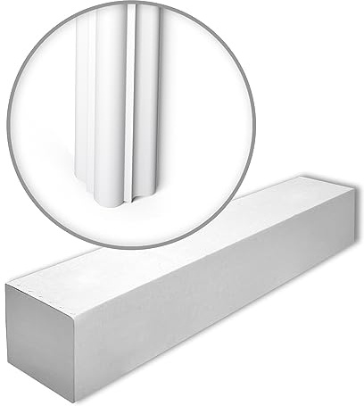 WE2 WALLSTYL Functional Profile - 17 Pieces (34 m) - 36 x 36 x 2000 mm - NOËL & MARQUET - a Brand of NMC - High Density Polystyrene