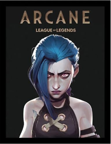 Pyramid International Gerahmter Kunstdruck Arcane (Jinx) Collector