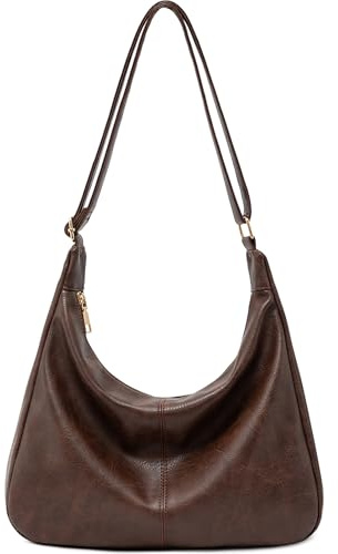 NIUEIMEE ZHOU Hobo Bags for Women Foldable Shoulder Handbag CrossBody Purse