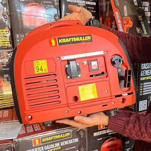 Generador Eléctrico Portátil a Gasolina 2000W KraftMüller KM1800W