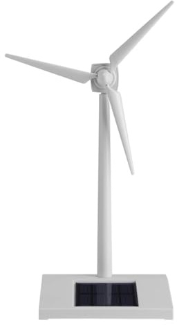 Solarbetriebener Windmühle - Windrad Modell | Dekoratives Heimlehrwerkzeug Für Draußen Garten Rasen Terrasse Schule Klassenzimmer Kinder - Garten Terrasse Yard Außenbereich Unterrichtszimmer