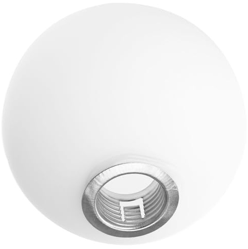 Glas Lampenschirm Milchweißer in Kugelform für G9 Deckenlampen