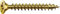 SPAX Universalschraube, 4,0 x 70 mm, 500 Stück, Kreuzschlitz Z2, Senkkopf, Vollgewinde, 4CUT, YELLOX A2L, gelb verzinkt, 1081020400705