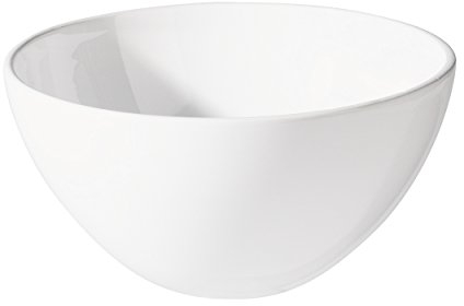 ASA 4776147 Bol à Salade – Bol à Fruits – Céramique – Blanc Ø 30 cm Hauteur 15,5 cm