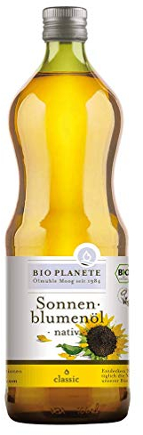 Olio di girasole non raffinato virgin BIO 1 l - Bio Planete