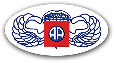 Aufkleber/Sticker 82nd Airborne Division US Luftlandedivision 7x3,5cm A1282