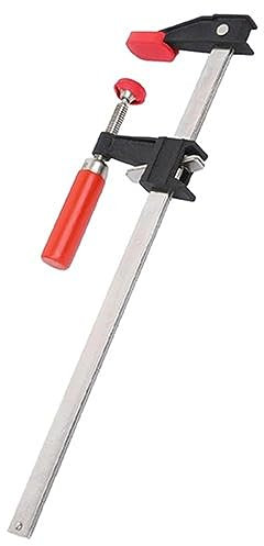 Bessey Morsetti a barra stile frizione – 18 in 600 lb – GSCC2.518 – Morsetti per la lavorazione del legno con manico ergonomico, cuscinetti non rovinati, ganasce in ghisa resistenti e guida seghettata per falegnameria e mobili