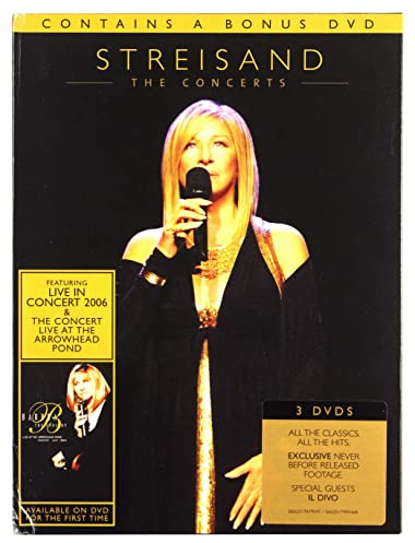 Barbra Streisand - The Concerts [3 DVDs]