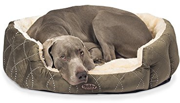 Nobby Komfortbett CENO beige / braun L x B x H: 65 x 57 x 22 cm