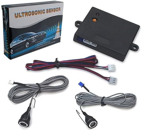 Rightclick Ultrasonic Sensors For Car Alarm - 2 Pack - Black - Physical Controls - Car Compatible