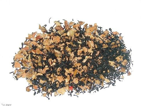 Apfel Schwarzer Tee 1 kg mit echten Apfelstücken Tee-Meyer