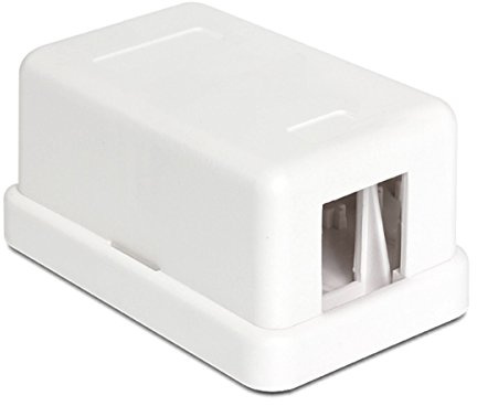 DELOCK Keystone Leergehäuse 1 Port