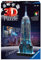 Ravensburger 12566 1- Empire State Building Night Edition Puzzle, Mehrfarbig