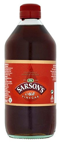 Sarson's - Vinaigre de malt - lot de 2 bouteilles de 568 ml