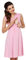 Zeta Ville - Maternité Robe trapèze de Grossesse d'allaitement - Femme - 808c (Poudre Rose, 44, 2XL)
