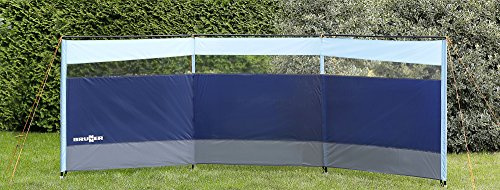 BRUNNER Paravent Barrier 140 x 400 cm Polyester (Blau)