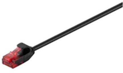 MicroConnect v-utp60015s-slim 0,15 m CAT6 U/UTP (UTP) schwarz Netzwerk-Kabel – Netzwerk-Kabel (0,15 m, Cat6, U/UTP (UTP), RJ-45, RJ-45, schwarz)