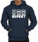 Shirtstreet Geek Nerd Gamer Herren Hoodie Männer Kapuzenpullover Eat Sleep Game Repeat, Größe: M,Navy