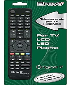 Bravo Original 7 telecomando IR Wireless TV Pulsanti