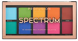 Profusion Cosmetics - Collezione Di Palette Di Ombretti 10 Colori, Spettro