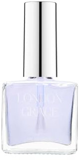 London Grace Nail Strengthener Base Coat | Paraben Free Hardener | Vegan, Eco-Friendly & No Nasties Formula | Long-wearing Nail Growth Treatment