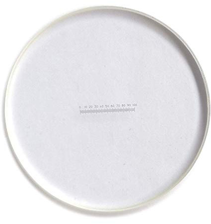 0,01 mm Bühnenmikroskop-Okular-Mikrometer, 0,05 mm linealförmige Okular-Mikrometer.