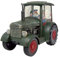 Wowser Schneekugel Traktor mit Bauernhof-Figur, glitzernd, 8 1/2 Zoll