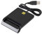 Vaorwne Universal Portable Smart Card Reader for Bank Card Card ID CAC DNIE ATM IC SIM Card Reader for Android Phones and Tablet