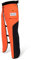Chainsaw Chaps Apron Wrap 8-layer for Men/Women Loggers Forest Workers Protective Chain Saw Pants Adjustable Safety Chap Class B with Pocket(Orange&Black, 40 to 42-Inch)