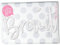 GLITZER Bügelbild Braut JGA 16 cm Aufbügler Applikationen Bügelsticker für Stoffe Textilien zum Aufbügeln, Farbe:Glitzer weiss