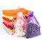 CLTPY Organzabeutel 100 Stück Organzasäckchen 10 x 15CM, Schmuckbeutel Schutzbeutel mit Zugband, Säckchen Lavendelsäckchen Mitgebsel Tüten Geschenke Beutel für Party, Hochzeit, Weihnachten