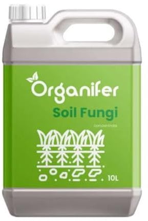 Bodenkonzentrat - Pilze - 10 L Für 10000 M2 - Konzentrat Für Gesunde Pflanzen - Gartenpflege - Hausgarten - Flüssigdünger - Gartendünger - Organifer