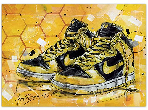 JosHoppenbrouwers Wu-Tang x Dunk High LE Poster 42 x 29,7 cm (A3)