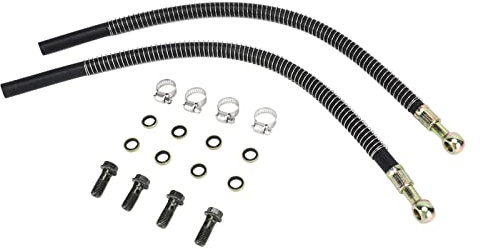 Kit Tubo Flessibile Radiatore Olio Radiatore Moto Aramox 450Mm Tubo Olio + Vite M10X1.25 Radiatore E Accessori Per - Dirt Bike