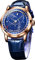 OLEVS Herren Uhren Sternen Himmel Mondphase Zifferblatt Mechanisch Automatische Aufziehen Blau Lederband Armbanduhr Mode Kleid Wasserdicht Leuchtende Männer Uhr