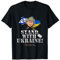 Ukraine Israel Flaggen Dog Tag Zelensky Stand with Ukraine T-Shirt