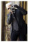 Fashion Guru Karl Lagerfeld Karl Lagerfeld Mit Fotoapparat Leinwand Poster Schlafzimmer Dekor Sport Landschaft Büro Zimmer Dekor Geschenk Unrahmen-Stil 30 x 45 cm
