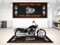 wibeart MPM Motorradmatte für Ride Your Legend, waschbar, rutschfest, öl- und wasserabweisend, Parkmatte für Garage, Ausstellungsraum, Werkstatt | Größe 2 : 102 x 47/260 x 120 cm