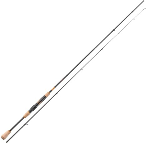 Daiwa Presso Iprimi 712UL, 1.95m, 1-7g, 2 Teile, UL Spinn-Angelrute, Forellenrute, 11719-196
