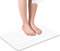 Amilutuo Alfombrilla de baño de piedra, alfombrilla de baño de piedra antideslizante, de secado rápido (gris y blanco C, 60 x 39 cm)