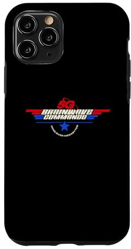 iPhone 11 Pro 5G Brainwave Commando Funny Conspiracy Theory Humor Case
