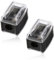 SGERUFZ 2 Stück Universal Makeup Sharpener Anspitzer, Handlich für Unterwegs