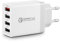 Caricabatterie USB, Adattatore di Ricarica USB A 4-Porte con Caricatore Rapido Intelligente QC 3.0 da 33W per Samsung Galaxy A15 A34 S20 S10 S9 S8, iPhone 12 13 14 Pro X 8 7, Telefono Cellulare