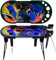 Purple Phoenix Rolling Tray with Cone Stuffer Station - Stuff Full Size & Standard Cones Easily - 21 cm x 9.5 cm Tray with Tools Included