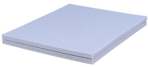 INNSPIRO Lot de 2 éponges abrasives Super Flexibles Grain Fin 1000 et microfibre-280 14 x 11 x 0,5 cm, pour poncer et polir Le Bois, la Peinture, l'acier, la Rouille