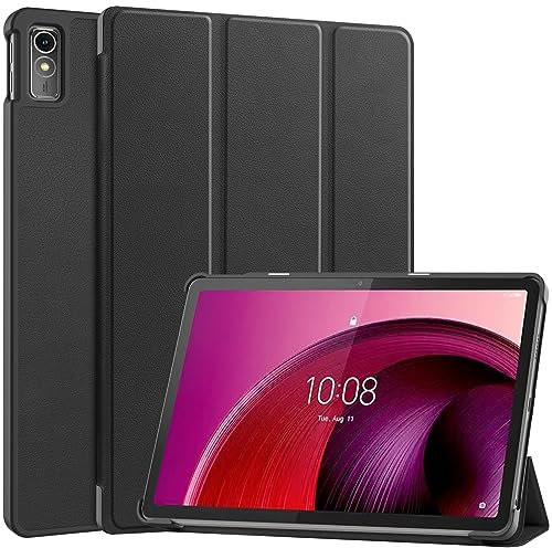 Viaggio con tablet Compatibile con Lenovo Tab M10 5G Custodia da 10,6 pollici Tri-Fold Smart Tablet Custodia, Custodia rigida posteriore Compatible with PC Slim Custodia con angoli di visione multipli