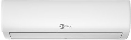 Diloc Condizionatore Split Wifi IONIO, Climatizzatore 24000 BTU, 7 Kw, 40 Db, 1000 m3/h, R32, compatibile con Alexa e Google Assistant, Voice Control
