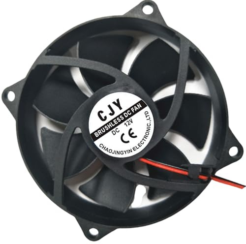 2. High-Speed 90mm Computer Fan 12V/24V Low-Noise Cooling For CPU Cabinet Workstation Thermal Management Computer Components Cooling Fan