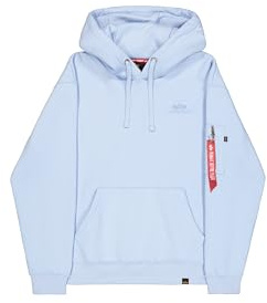 Alpha Industries Herren Backprint Kapuzenpullover (1er Pack)