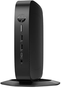 HP Elite t655 Thin Client, SFF, AMD Ryzen Embedded R2314, 8 GB DDR4, 32 GB eMMC, Radeon Graphics, ThinPro, 3X DisplayPort, USB-C, Tastatur Deutsch